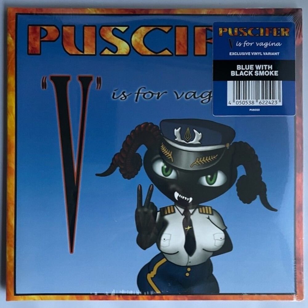 Puscifer – V Is For V – Blue with Black Smoke Vinyl Record, BMG, 2023 NEW